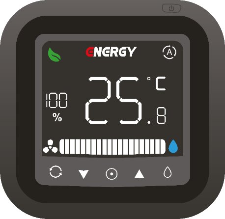 پنل ترموستات کولر انرژی