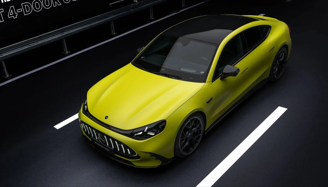 محصول متفاوت مرسدس بنز با بیش از ۱۰۰۰ اسب بخار قدرت / معرفی AMG GT برقی با صدای فیک!