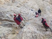 پایان عملیات جستجو و نجات با کشف پیکر مرد مفقود شده در ارتفاعات بستک