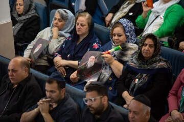 تصاویر دیدنی از گرامیداشت رهبر شهید انقلاب در کنیسه کترداوود+ عکس
