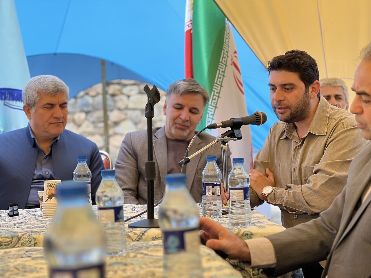 مسئولان پای کار؛ غار کرفتو در راه یونسکو