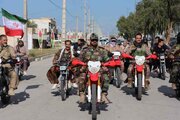 ببینید |  موتورسواری فرمانده سپاه تهران بزرگ در رزمایش جانفدایان