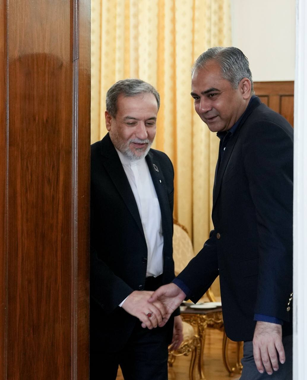 دیدار مجدد وزیر کشور پاکستان با عراقچی