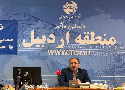 تبدیل ۲۰۰ هزار خط تلفن از مسی به فیبر نوری در اردبیل