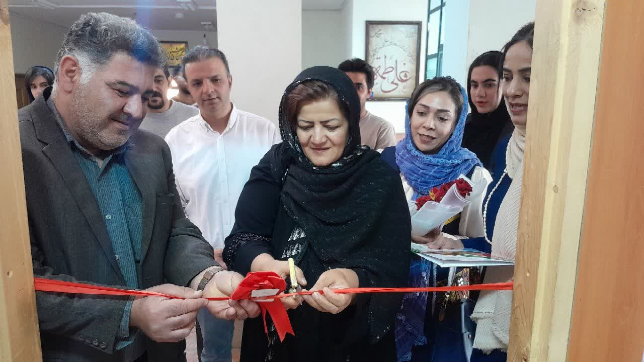 افتتاح نمایشگاه نقاشی «ختن» به مناسبت سالروز آزادسازی خرمشهر در فارسان