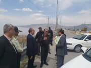 ایست بازرسی پل میان‌گذر دریاچه ارومیه تعریض می‌شود