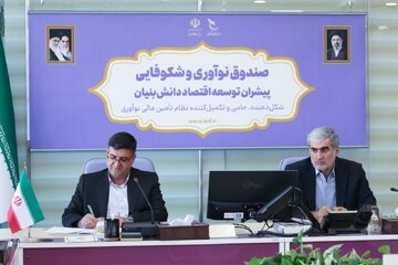دیدار استاندار چهارمحال وبختیاری با رئیس صندوق نوآوری وشکوفایی کشور /پیگیری برای تأمین مالی طرحهای کلان و توسعه زیستبوم فناوری استان