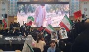 تصاویری از مراسم یادبود شهدای خانواده رهبرانقلاب در حرم حضرت عبدالعظیم حسنی