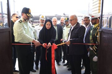 ساختمان جدید ایست و بازرسی گلوگاه شهید میرزایی بندرعباس به بهره برداری رسید ساختمان جدید ایست و بازرسی گلوگاه شهید میرزایی بندرعباس به بهره برداری رسید