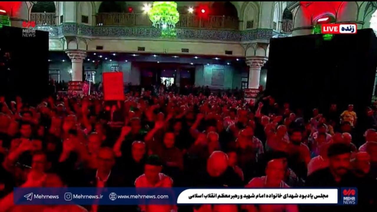 تصاویری از مراسم یادبود شهدای خانواده رهبرانقلاب در حرم حضرت عبدالعظیم حسنی