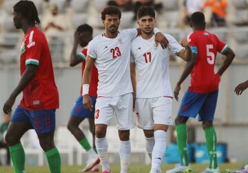 کامبک شاگردان قلعه نویی مقابل گامبیا