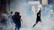 ببینید | تصاویر تازه از شرایط پاریس بعد از قهرمانی PSG؛ بازداشت ۴۱۶ نفر توسط پلیس!