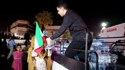 برگزاری پویش نذر تامین آب رزمندگان در رودان