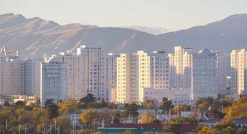 عکس رنگی‌شده شمال تهران در سال ۱۳۱۶