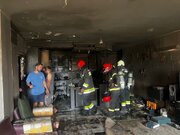 نجات جان ۶۰ نفر از میان دود و آتش/ ماجرای آتش‌سوزی اصفهان چه بود؟