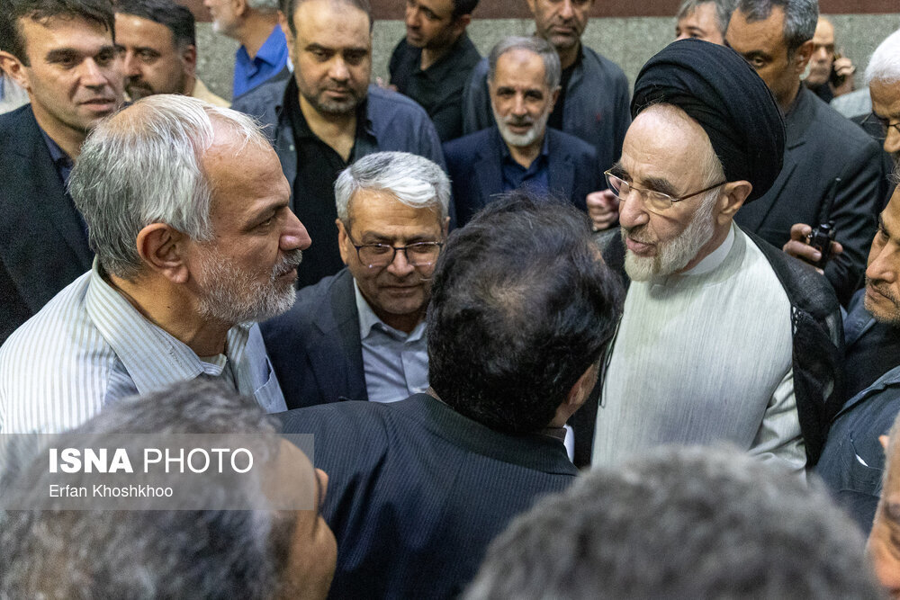 قاب متفاوت از وزرای دولت خاتمی در یک مراسم+تصویر