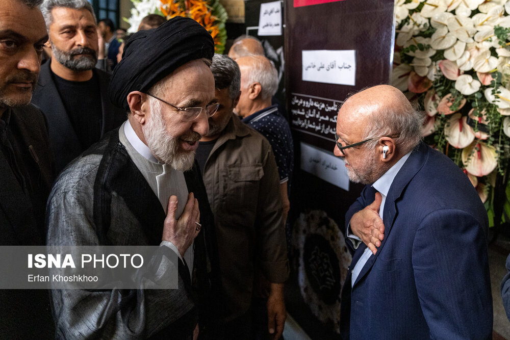 قاب متفاوت از وزرای دولت خاتمی در یک مراسم+تصویر