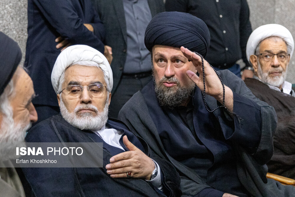 قاب متفاوت از وزرای دولت خاتمی در یک مراسم+تصویر