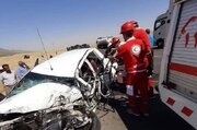 تصادف مرگبار پژو ۲۰۷ با وانت بار/ آمار جان باختگان و مصدومان