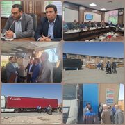 بازدید دادستان نظامی استان از اداره کل گمرکات استان سمنان