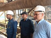 بازدید مدیرکل دفتر نظارت و بهسازی نیروگاه‌های شرکت برق حرارتی از روند تعمیرات و آمادگی تولید نیروگاه بندرعباس