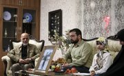 دیدار فرمانده قرارگاه خاتم با خانواده شهیدان نصیرزاده و دره باغی+ تصاویر