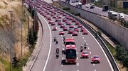 ببینید | بدرقه خودرویی کاروان تیم ملی ترکیه به جام جهانی ۲۰۲۶