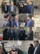 بازدید سرزده معاون درمان صدا و سیمای کشور از بیمارستان شهید رحیمی خرم‌آباد