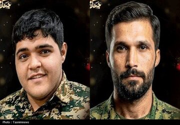تشییع پیکر دو شهید بسیجی در قم+ تصاویر