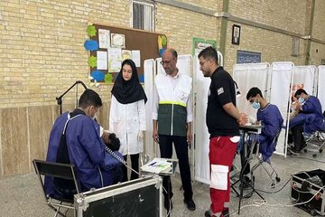 اردوی جهادی درمانی مس سرچشمه در انار/ ارائه ۳۹۰۱ خدمت به ۲۴۸۶ نفر اردوی جهادی درمانی مس سرچشمه در انار/ ارائه ۳۹۰۱ خدمت به ۲۴۸۶ نفر