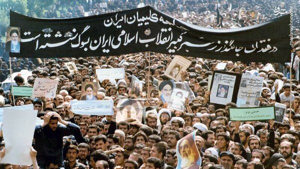 عزاداری کلیمیان در مراسم وداع با امام خمینی+ عکس