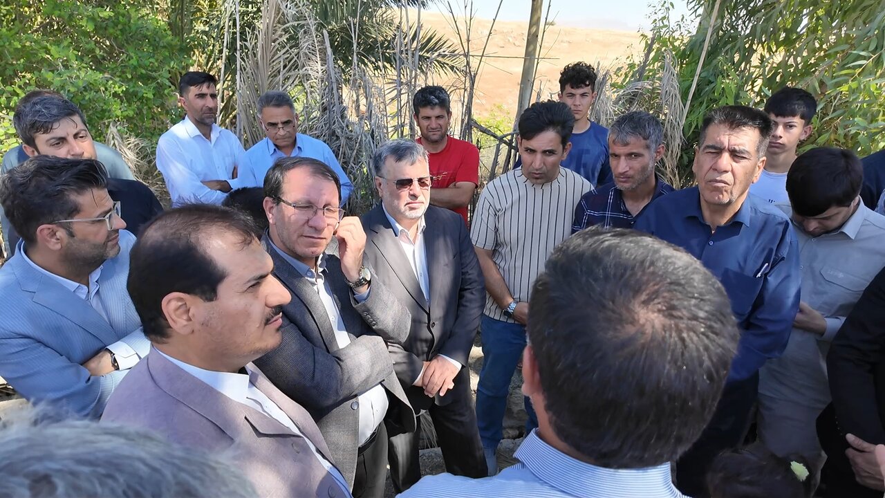 ببینید| پایان تشنگی چهار روستای مرزی چوار تا یک ماه آینده