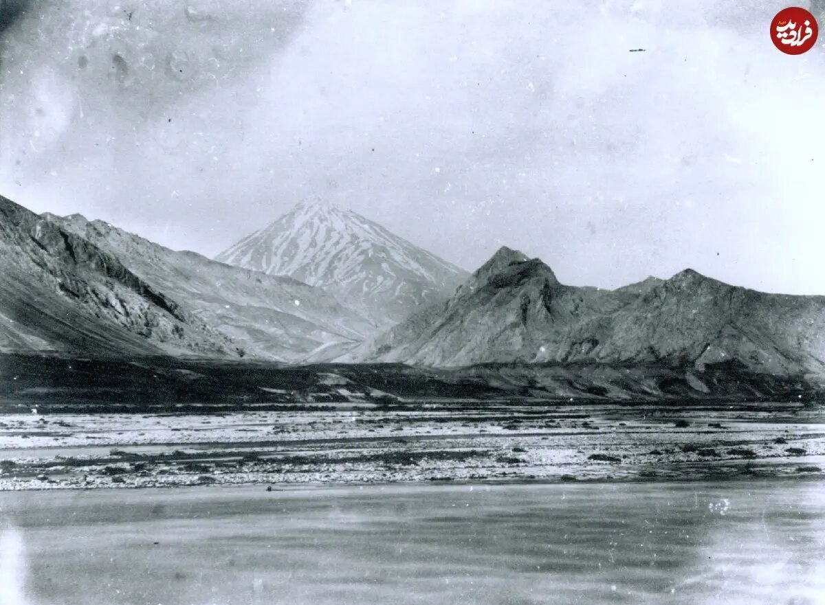 عکس/ نمایی از کوه «دماوند»؛ ۱۶۱ سال پیش