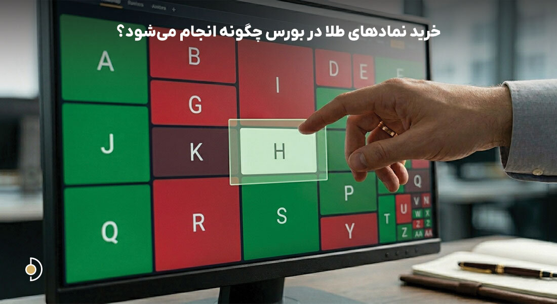 نحوه خرید صندوق طلا در بورس و ثبت سفارش خرید نمادهای طلا از طریق سامانه معاملات آنلاین