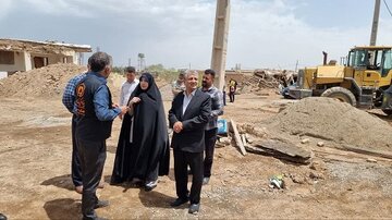 پیشرفت ۶۰درصدی بازسازی واحدهای آسیبدیده روستای تتنک پیشرفت ۶۰درصدی بازسازی واحدهای آسیبدیده روستای تتنک