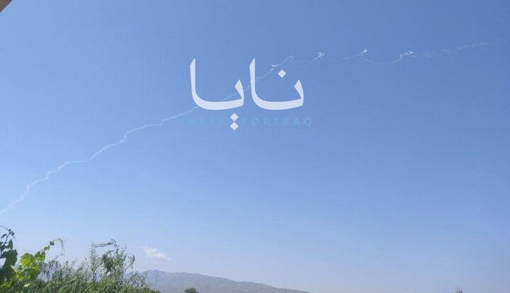 تصاویر | شلیک 6 موشک از ایران به سرزمین‌های اشغالی