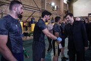 بازدید وزیر ورزش و جوانان از اردوی تیم ملی