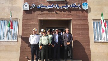 بهره برداری ساختمان پلیس راه کهورستان بندرخمیر بهره برداری ساختمان پلیس راه کهورستان بندرخمیر