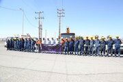 مانور سراسری طرح ملی «سامان» در استان سمنان برگزار شد