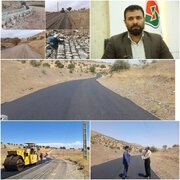 بهسازی و آسفالت محور روستایی گلابان ۱ در شهرستان چگنی