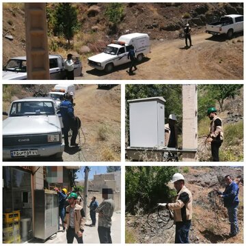 شناسایی و جمع‌آوری ۴ انشعاب غیرمجاز برق در شهرستان سامان/ اجرای طرح «مهتاب» با هدف مدیریت هوشمند تلفات انرژی