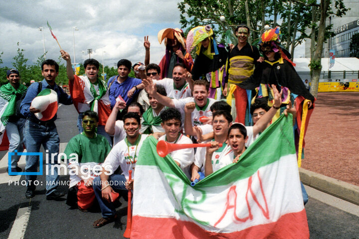 عکس های ایران فرانسه 98