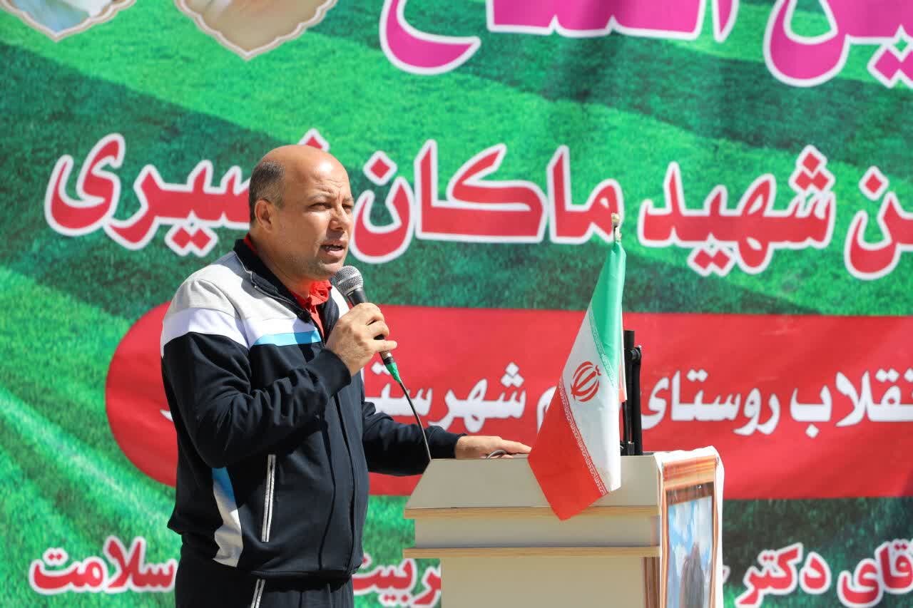 افتتاح پروژه ورزشی «شهید ماکان» در شهرستان کیار