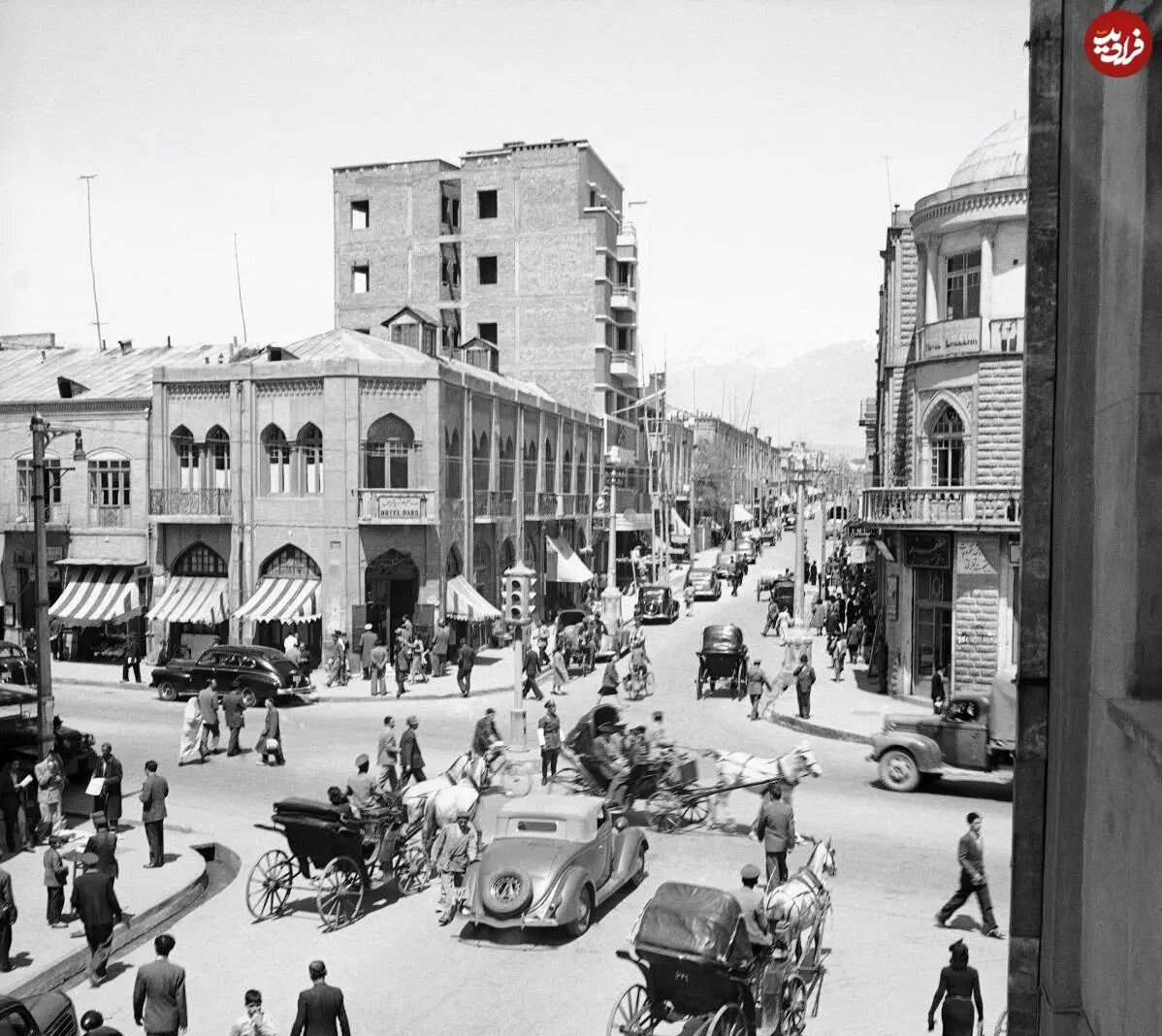 عکس/ خیابان لاله‌زار تهران در سال ۱۳۲۹
