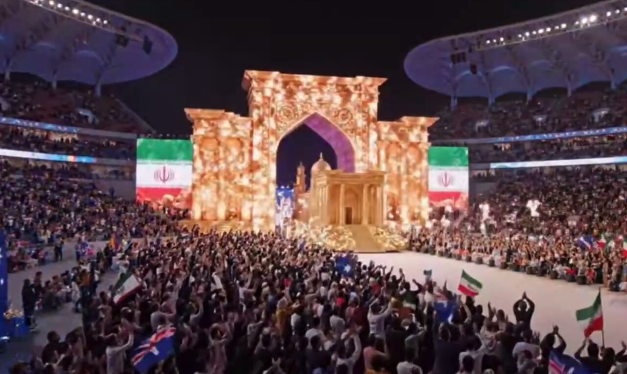 ببینید | لحظه معرفی ایران در مراسم افتتاحیه جام جهانی با نما