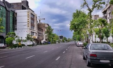 عکس/ نمایی از خیابان «عباس‌آباد» تهران در سال ۱۳۵۸