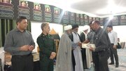 تجلیل از هیات‌های عزاداری و پیر غلامان در فین