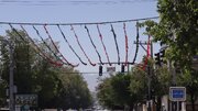شهرکرد سیاه‌پوش محرم می‌شود
