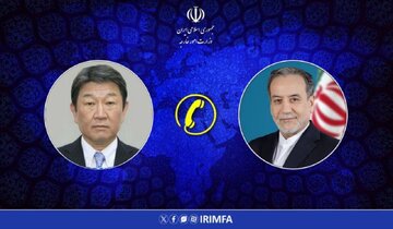 گفتگوی عراقچی با وزیرخارجه ژاپن / تأکید تهران و توکیو بر همکاری درباره تنگه هرمز گفتگوی عراقچی با وزیرخارجه ژاپن / تأکید تهران و توکیو بر همکاری درباره تنگه هرمز