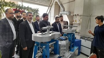 اولین کارگاه طلاسازی صنعتی در قزوین افتتاح شد اولین کارگاه طلاسازی صنعتی در قزوین افتتاح شد